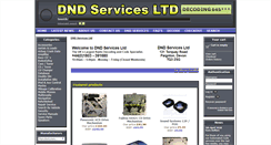 Desktop Screenshot of dndservices.co.uk