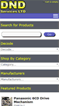 Mobile Screenshot of dndservices.co.uk